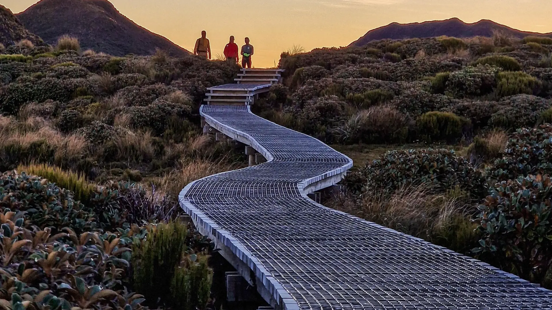Placeholder image of a rider silhouetted on a ridgeline